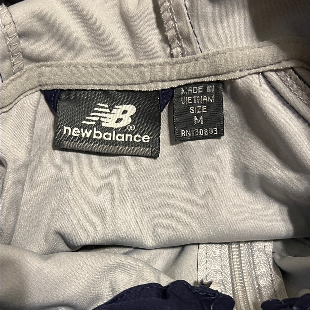 New Balance Dark Blue Raincoat - Picture 4 of 4